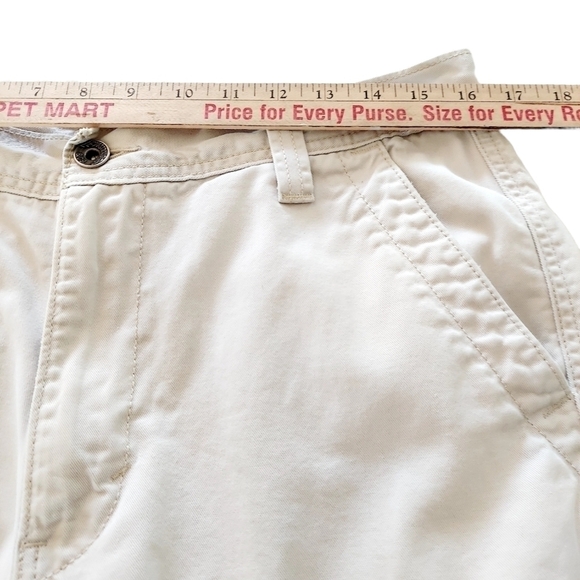 Levi's Men's Cargo Shorts Men's Size 31 Cargo Khaki Tan 100% Cotton Red Tag - Picture 5 of 12